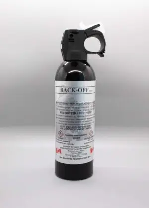 Back-Off Bear Deterrent Spray – 325 Grams - AKA Bear Beware Plus